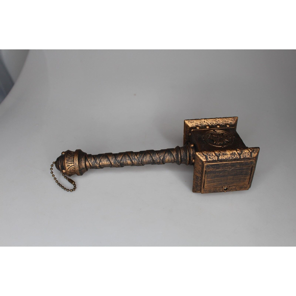 viking thor hammer with wolf head bottle opener 9 inches with sound - Picture 1 of 3